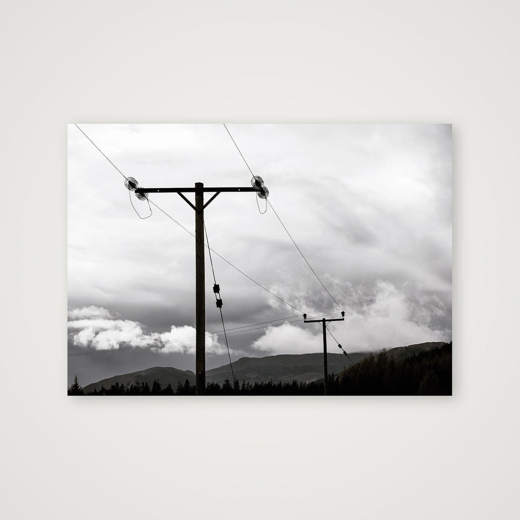 l i n e d — A4 (30×21cm, 12×8") Print only