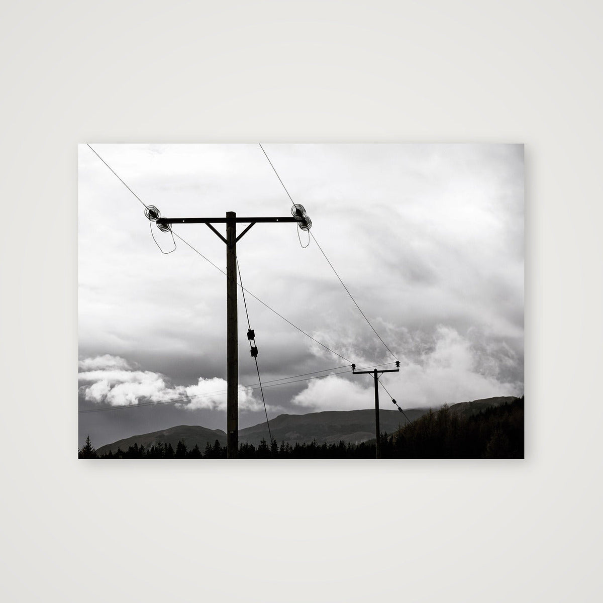 l i n e d — A4 (30×21cm, 12×8") Print only