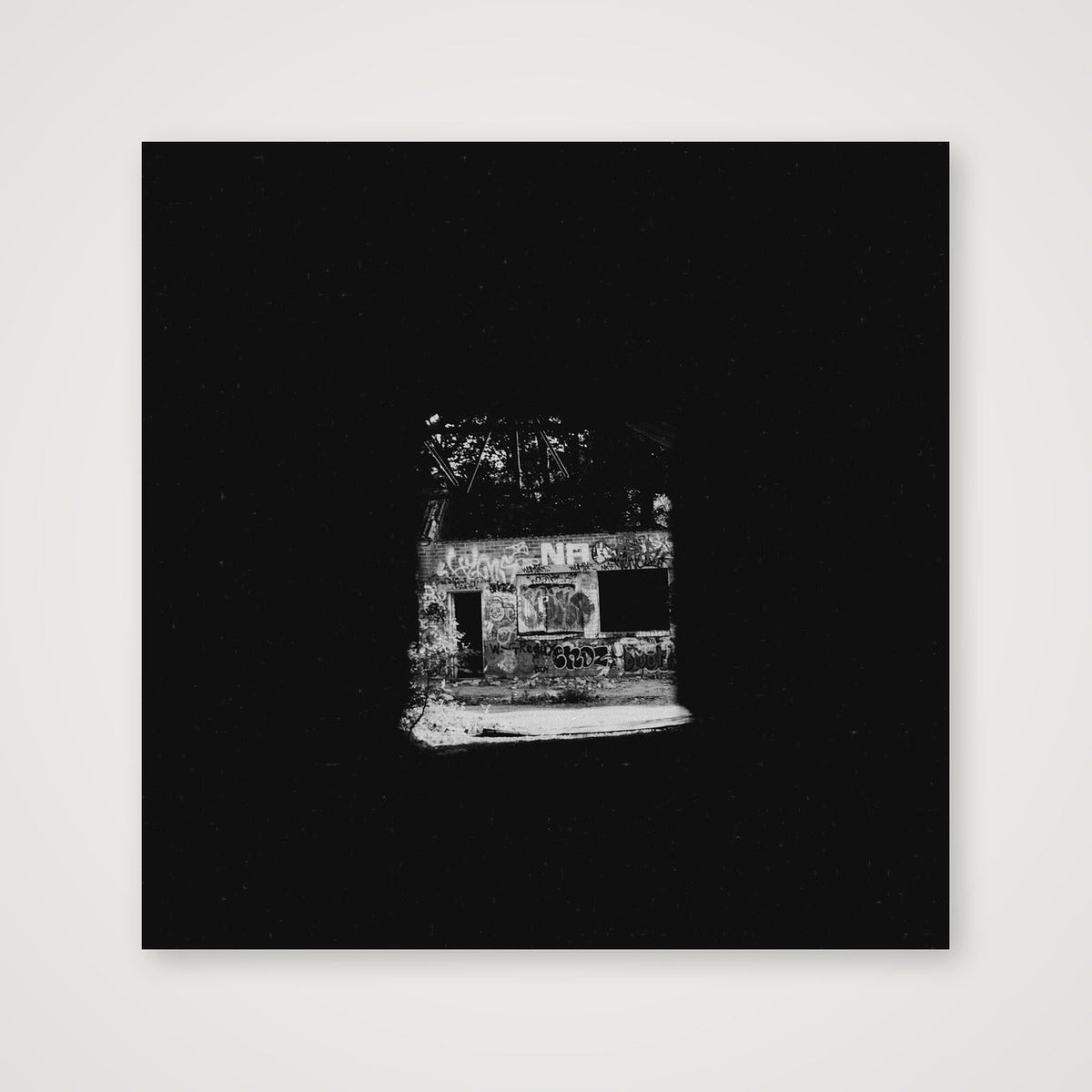 t h r o u g h — 50×50cm, 20×20" Print only